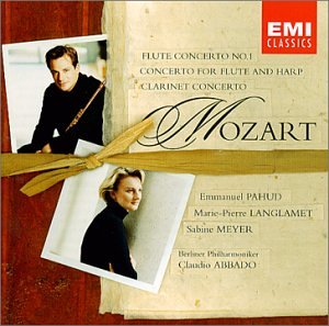 Concerto pour flûte n1 / Concerto pour flûte et harpe / Concerto pour clarinette