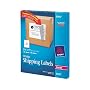 Avery� White Full-Sheet Shipping Labels for Laser Printers with  TrueBlock Technology, 8-1/2 inches x 11 inches, Box of 100 (5165)