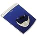 Electronics : Fellowes Health-V Fabrik Easy Palm Glide Mouse Mat Palm Support Lycra Covering Sapphire Ref 98730