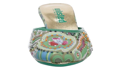 Unlisted Women's Under Cover Slide, Green Multi, 8.5 M from Unlisted