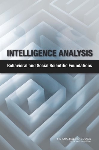 intelligence analysis behavioral and social scientific foundations