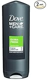 UPC 890819518205 product image for Dove Men and Care Body and Face Wash, Extra Fresh, 13.5 Ounce (Pack of 2) | upcitemdb.com