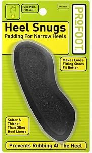 Profoot Heel Snugs Padding for Narrow Heels - One Pair Fits All