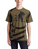 IMAGE OF Metal Mulisha Men's Take Over T-Shirt, Military Green, XXX-Large