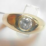 14K Man's Diamond Ring