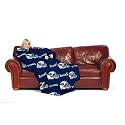 Tennessee Titans Adult Comfy Throw Blanket with Sleeves