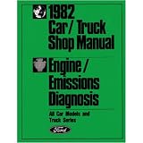1982 FORD CAR TRUCK Emissions Diagnosis Manual Book by Ford