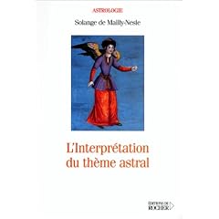 L'interpr�tation du th�me astral