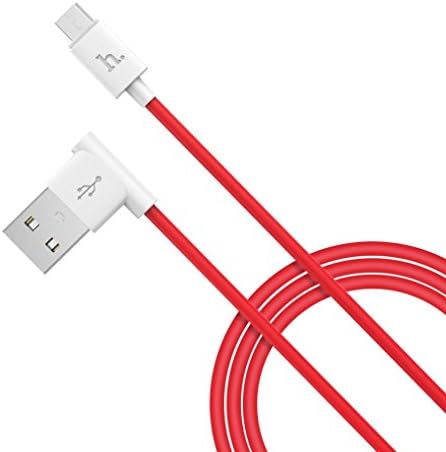 Jamyson HOCO UPM10 L Shaped Micro USB Data Sync Charging Cable for Android Red