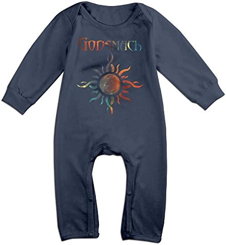JMLLPT Toddler/Infant Godsmack Romper Jumpsuit 6 M Navy