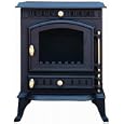 Cast Iron Log Wood Burner Stove JA010 7KW Multi Fuel Fire Place'