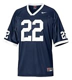 Nike Penn State Nittany Lions #22 Navy Blue Ladies Replica Football Jersey