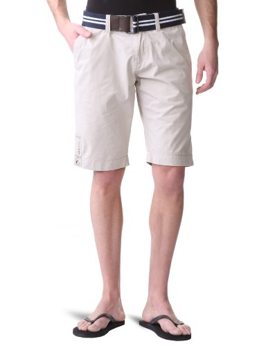 TOM TAILOR Polo Team Herren Bermuda 64002550013/polo bermuda with belt, Gr. 31, Beige (822 Preisvergleich