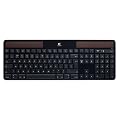 Logitech K750 Tastatur f�r Mac solar schnurlos schwarz (deutsches Tastaturlayout, QWERTZ)
