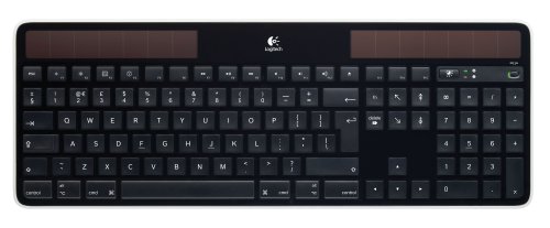 Logitech K750 Tastatur f&uuml;r Mac solar schnurlos schwarz (deutsches Tastaturlayout, QWERTZ) Preisvergleich