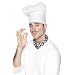 Kochm�tze M�tze Koch wei� Le Chef K�chechef Chefm�tze K�chenchefm�tze wei�er Hut Kochhut