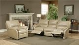 Kathy Ireland Home by Omnia Mandalay Leather Recliner