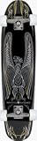 Birdhouse LS Cruiser Complete Longboard - 8.62 in. x 35.25 in. - Black