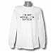 I'm not weird... I'm gifted! Long Sleeve T-shirt Large White