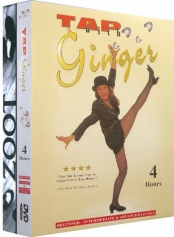 DVD Tap w/Ginger Series (4 Hours Beginner, Intermediate and Advanced Levels) + Zoot CD Swing practice music