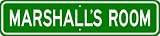 MARSHALL ROOM SIGN - Personalized Gift Boy or Girl, Aluminum