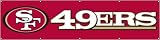 NFL San Francisco 49ers 8 Foot Banner