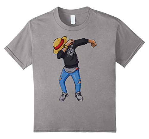 Kids Luffy Dab T-Shirt 6 Slate