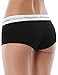 WingsLove Women's Modern Cotton Seamless Soft Boyshort Panties Underwear Pack of 3