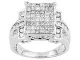 10KT WG 1.30CTW WHITE DIAMOND RING