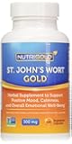 Nutrigold St. John's Wort Gold (European Pharma Grade) (Clinically-proven), 300 mg, 180 veg. capsules