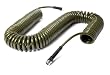 Olive Green 75 Foot Refurbished Coil Garden Hose