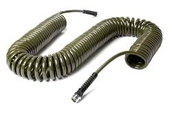 Olive Green 75 Foot Refurbished Coil Garden Hose