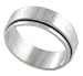 Stainless Steel High Polish Chinese Character Spinner Style Band
