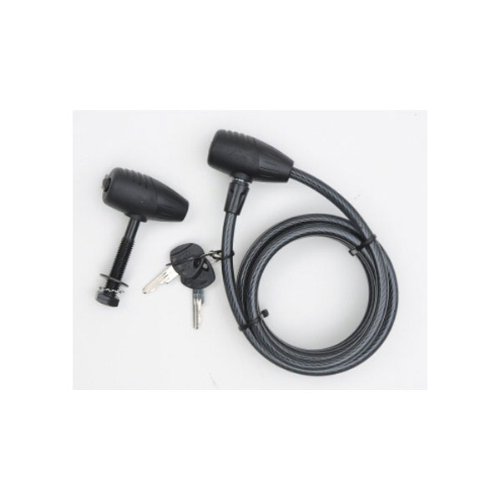 Hollywood Racks Locking Threaded Hitch Pin Bolt with Security Cable Lock