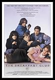 Breakfast Club Movie Classic John Hughes Framed Art Poster Print - 16