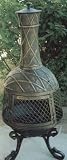 Oakland Living 8021AB Elite Chimenea Fire Pit Antique Bronze