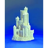 Sandcastle Centerpiece - Magic Castle II, WhiteSand