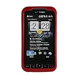 Rubberized Snap-On Cover - HTC Imagio VX6975 - Red