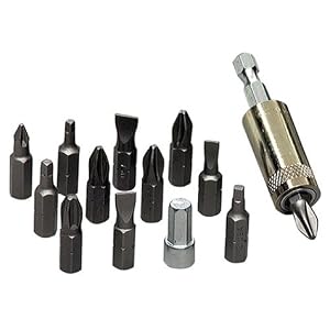 Click here to buy Makita 784869-A Shorty 3-1 8-Inch Bit Tip Holder with 12-Bit Tip Assortment.