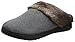 isotoner Women's Microsuede Sonja Woodlands Hoodback Slipper