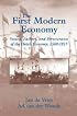 The First Modern Economy: Success, Failure, and Perseverance of the Dutch Economy, 1500-1815