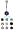 Belly button ring by GlitZ JewelZ ? - Made with 8mm CZ Amethyst and comes with 6mm top gem ball - Surgical steel bar - gently packed in a lovely velvet pouch - Select the colour/size using the pull down menu below. Bar length size 3/8' (10MM)