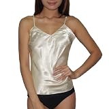 Womens Lingerie: Cheer Look Sexy Unpadded Wiredless Chemise Intimate Apparel - Beige