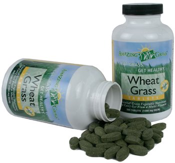 Wheat Grass - Organic Natural Vitamins & Minerals Superfood (200 Tablets)