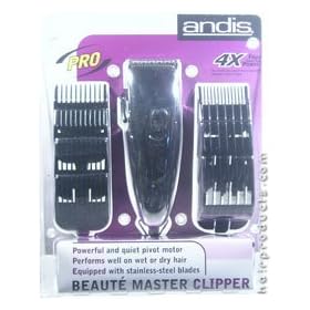 ANDIS Beaute Master Clipper Performs Well on Wet or Dry Hair (Model: 23465)