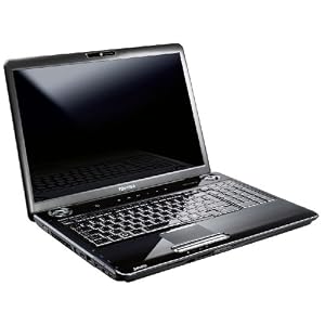 Toshiba Satellite P300D-21P 43,2 cm (17 Zoll) Notebook (AMD Turion RM-72 2,1GHz, 4GB RAM, 500GB HDD, ATI Radeon HD3650, DVD+- DL RW, Vista Home Premium)