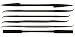 Gyros 6-Piece Curved Rasp Set, 8