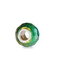Novobeads Caribbean Dream Mini CZ Cubic Zirconia Charm Bead - Made in USA w imported materials - Fits all major bead bracelets