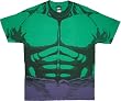 Marvel Comics The Incredible Hulk Green Costume T-Shirt Tee