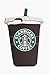 Thunderous Brown Starbucks Coffee Ice Cream Silicone Back Cover Case for Apple iPhone 6 4.7 inch